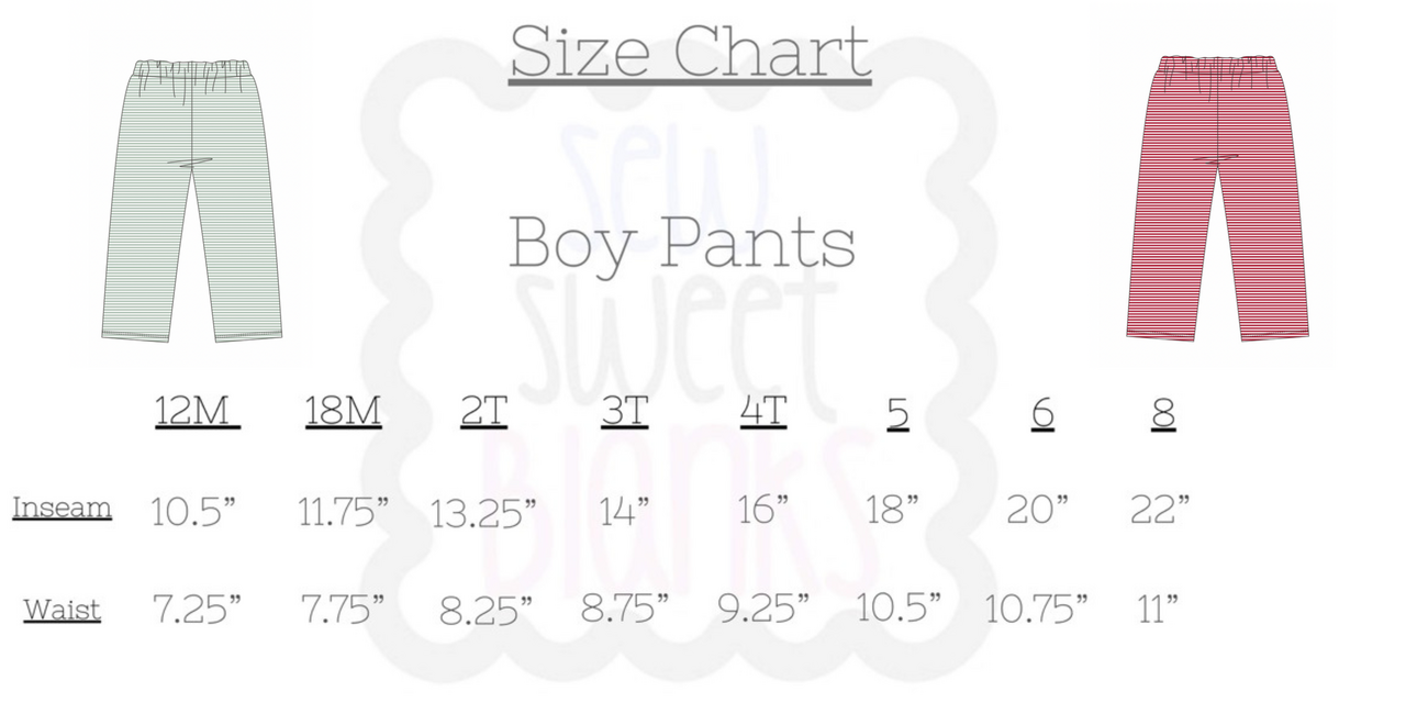 STRIPE BOY PANTS