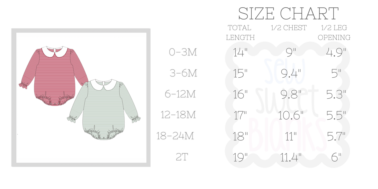 LONG SLEEVE COLLARED STRIPED BABY BUBBLE