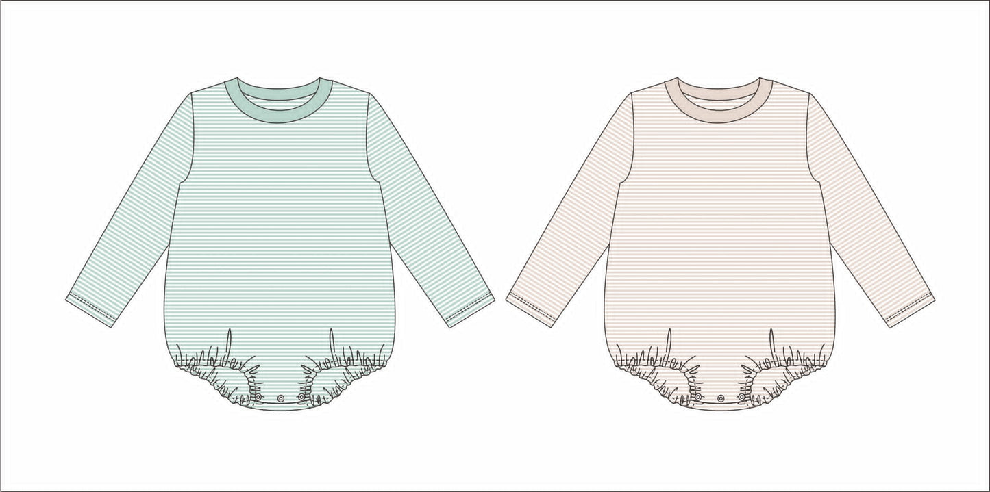 Unisex Long Sleeve Sage Bubble