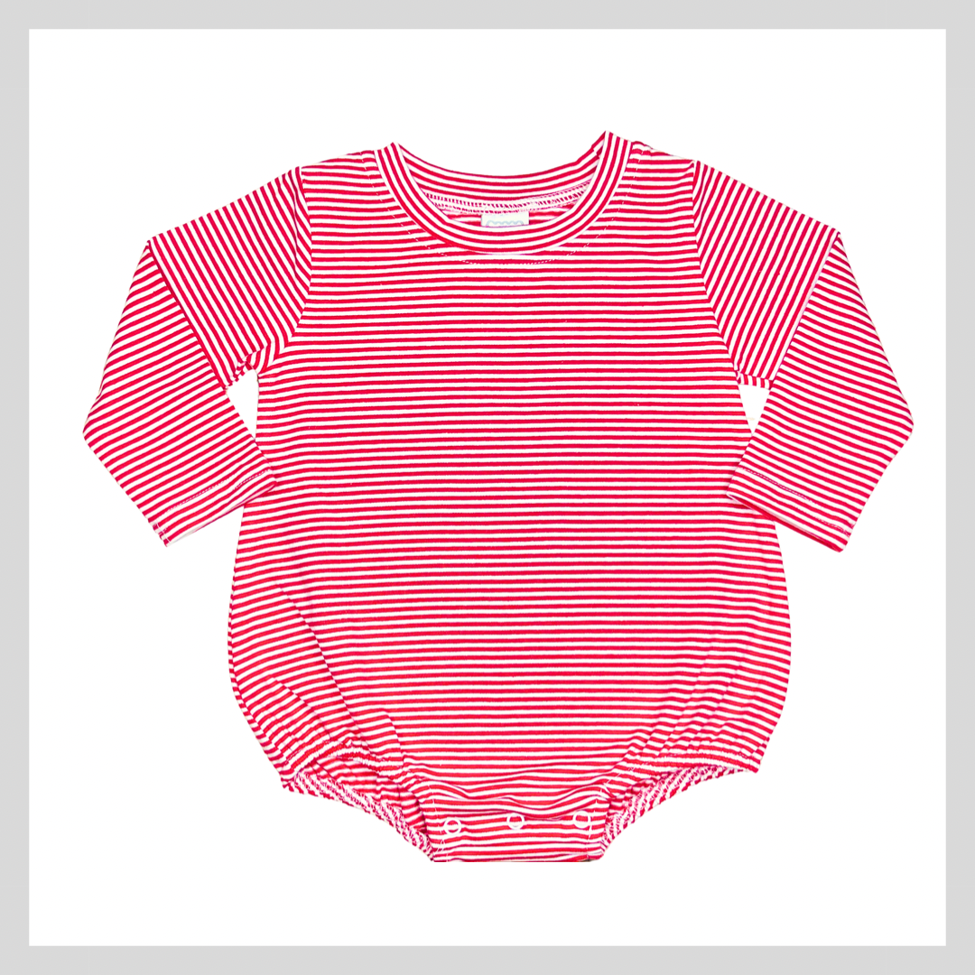 UNISEX STRIPE LONG SLEEVE BUBBLE