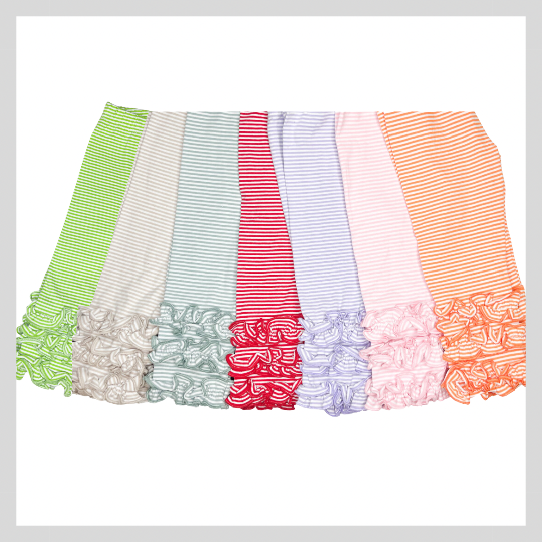 TRIPLE RUFFLE LEGGINGS