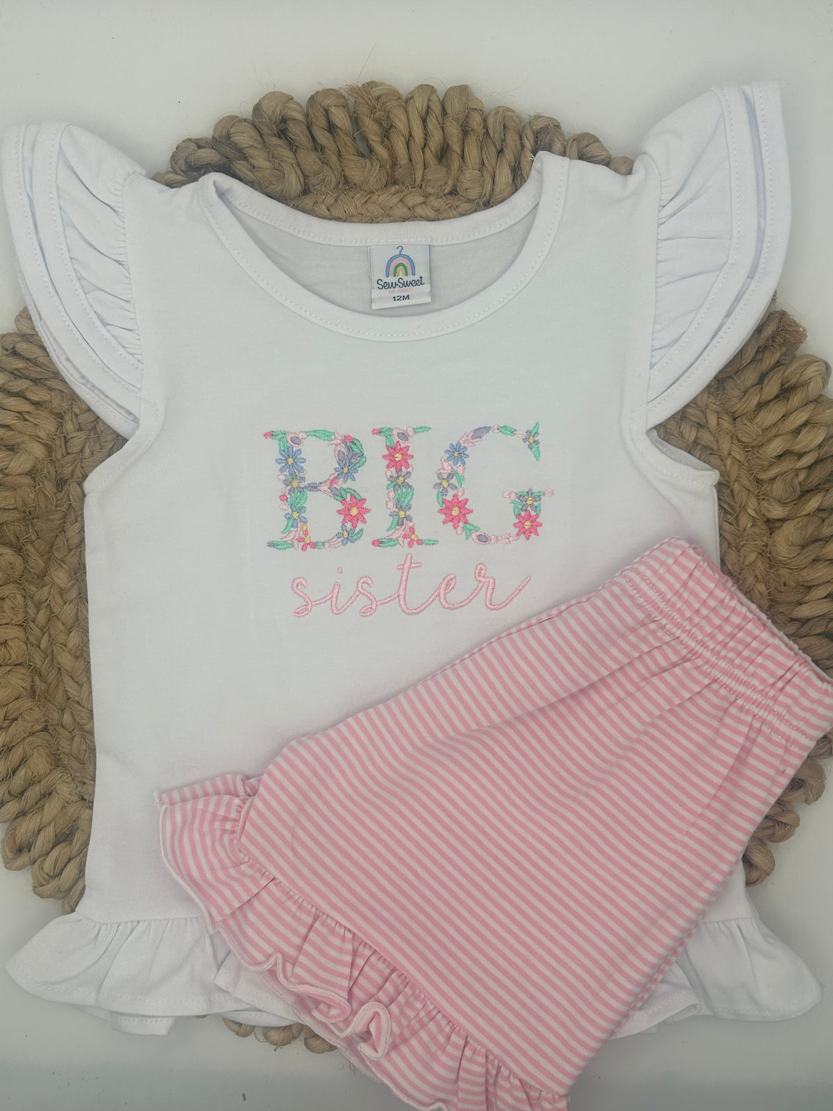 SS DOUBLE RUFFLE TEE