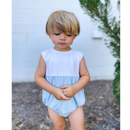 PREMIUM BLUE AND WHITE UNISEX BUBBLE