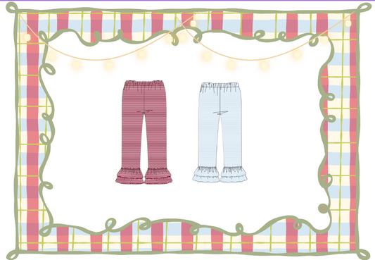 CONTROL PRE ORDER-RUFFLE PANTS (ETA Mid November)