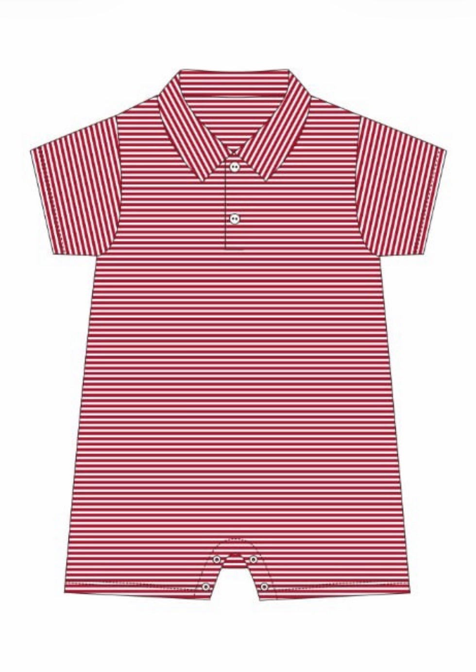 Boy Polo Romper