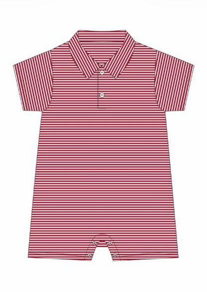 Boy Polo Romper
