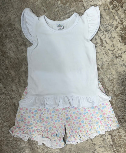 SS DOUBLE RUFFLE TEE