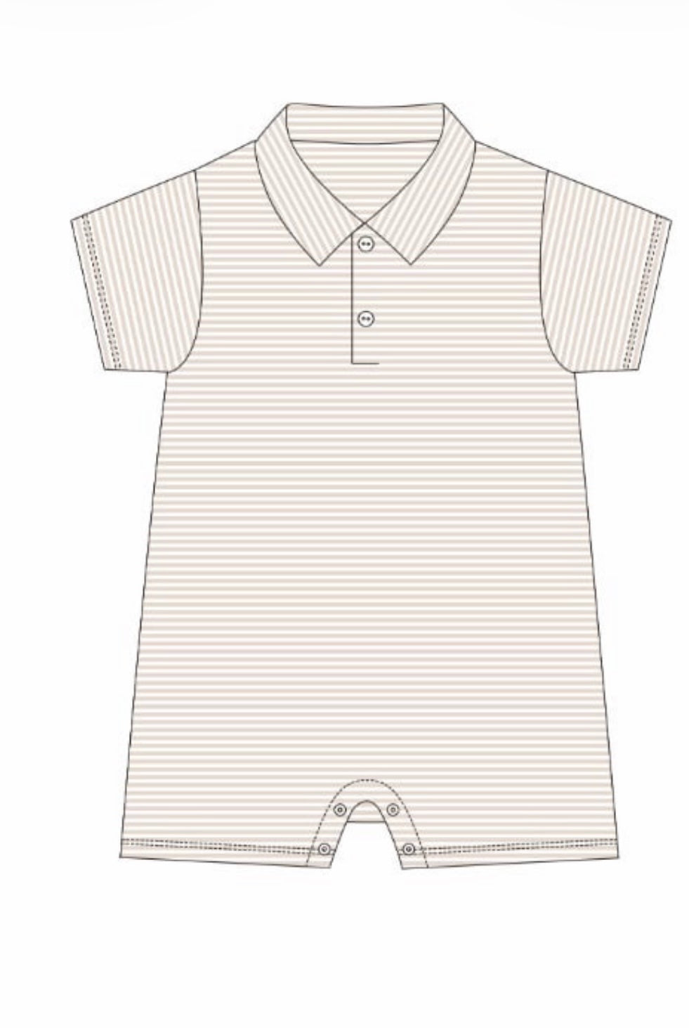 Boy Polo Romper