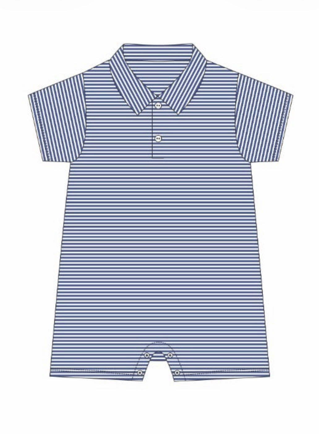 Boy Polo Romper
