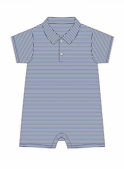 Boy Polo Romper