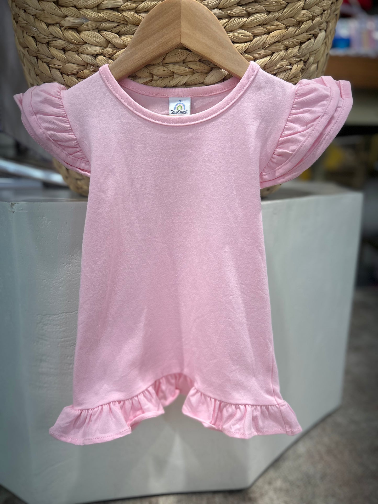 SS DOUBLE RUFFLE TEE