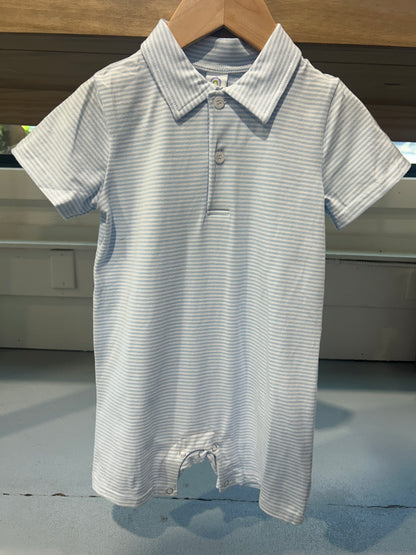 Boy Polo Romper