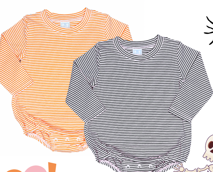 UNISEX STRIPE LONG SLEEVE BUBBLE