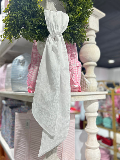 SEERSUCKER MOON-STITCHED SASH