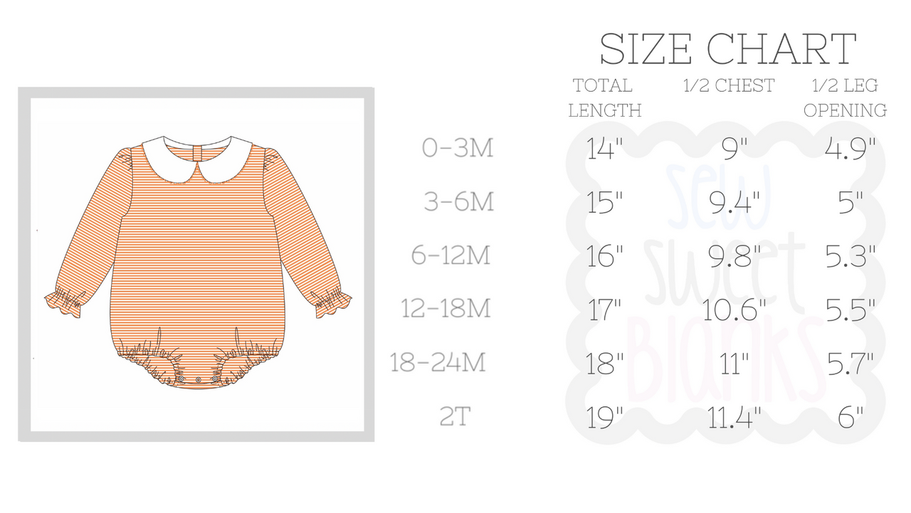 COLLARED STRIPE LONG SLEEVE BUBBLE