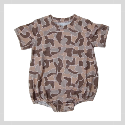 SHORT SLEEVE UNISEX CAMO BUBBLES