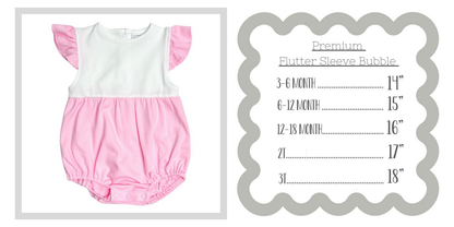 SOLID FLUTTER SLEEVE BUBBLE
