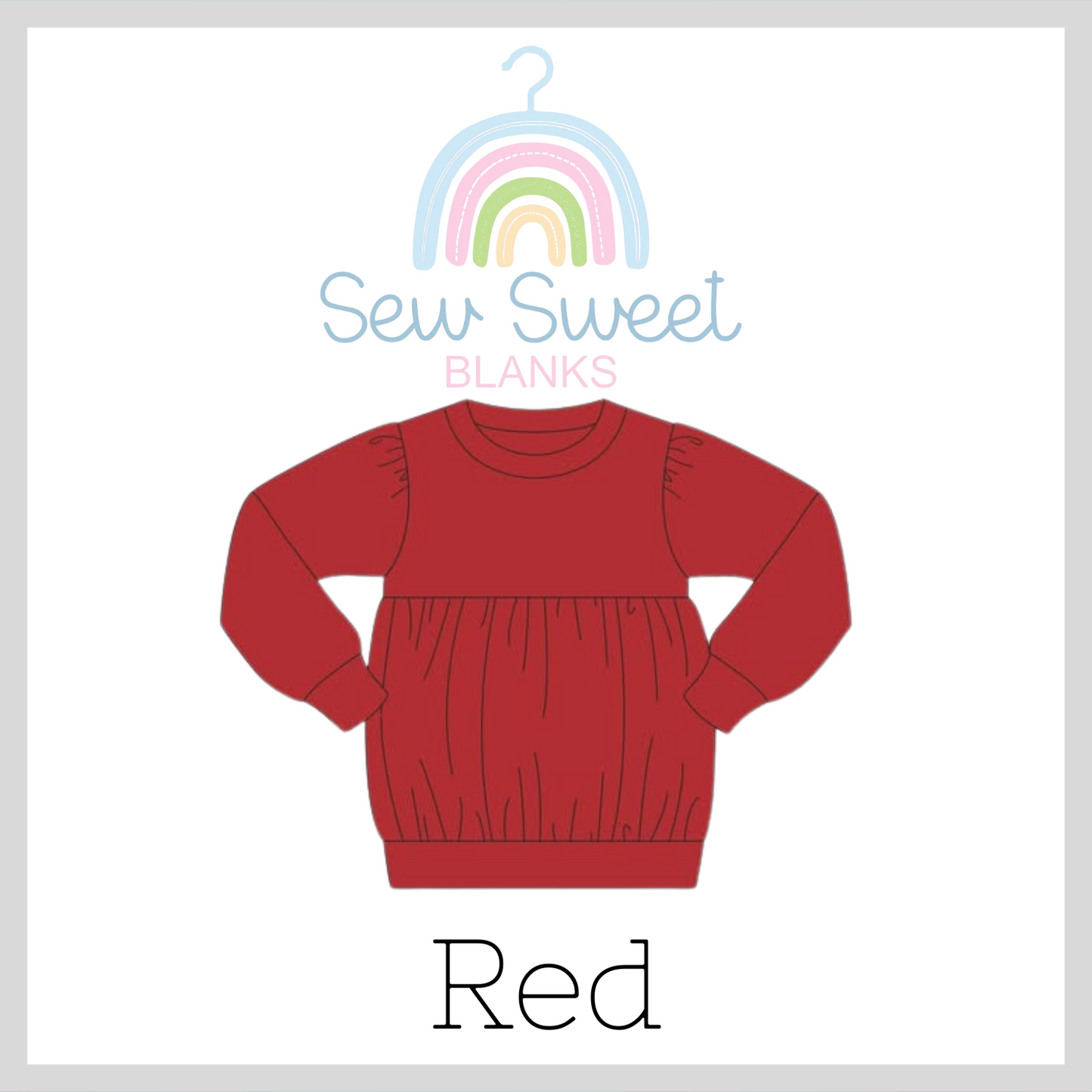 BABY/TODDLER TUNIC BUBBLE SWEATSHIRT