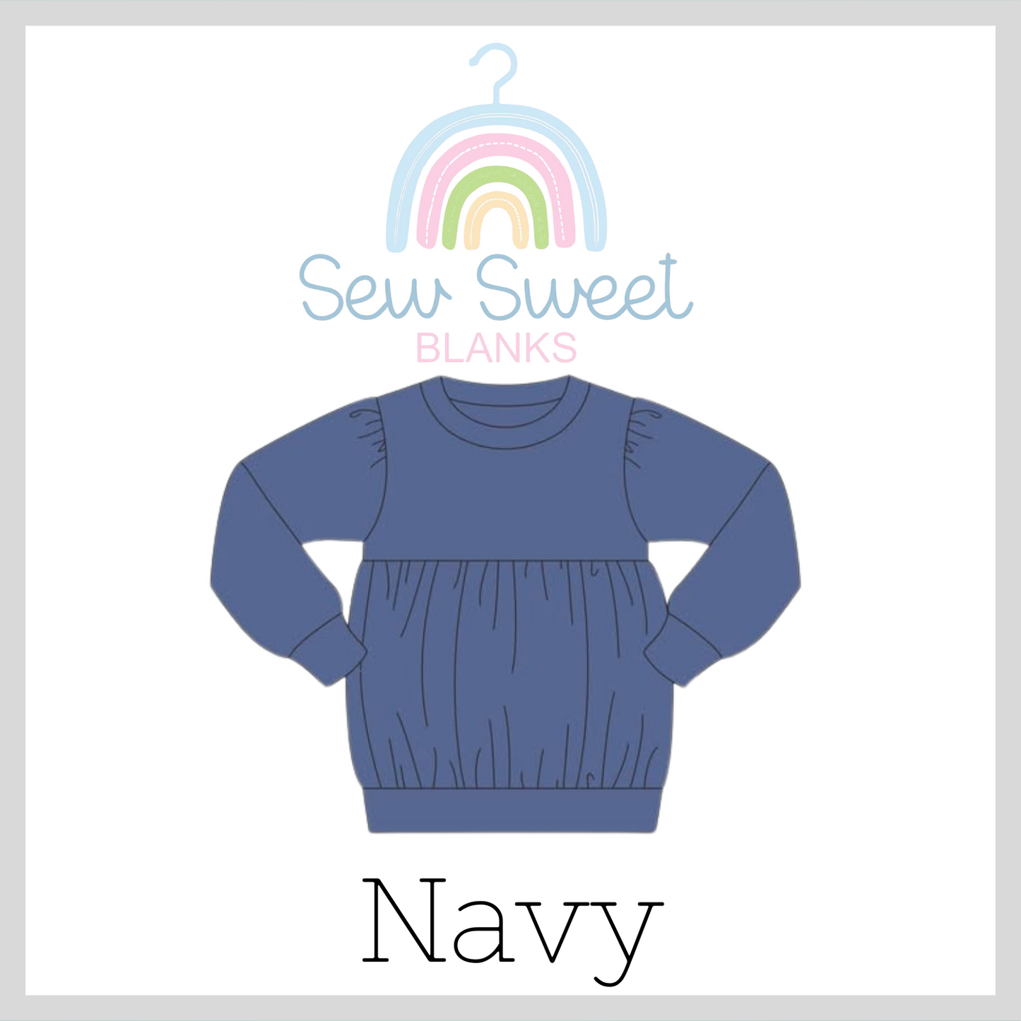 BABY/TODDLER TUNIC BUBBLE SWEATSHIRT