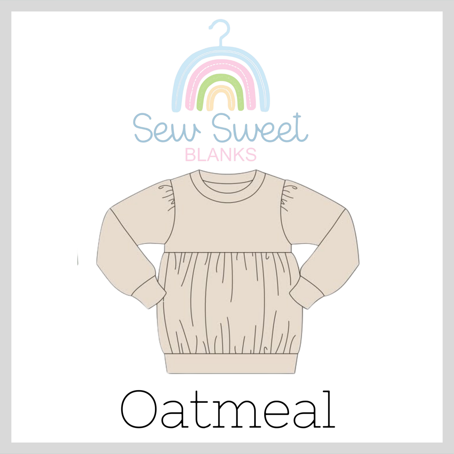 BABY/TODDLER TUNIC BUBBLE SWEATSHIRT