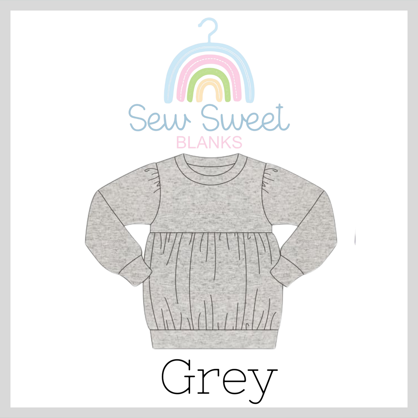 BABY/TODDLER TUNIC BUBBLE SWEATSHIRT