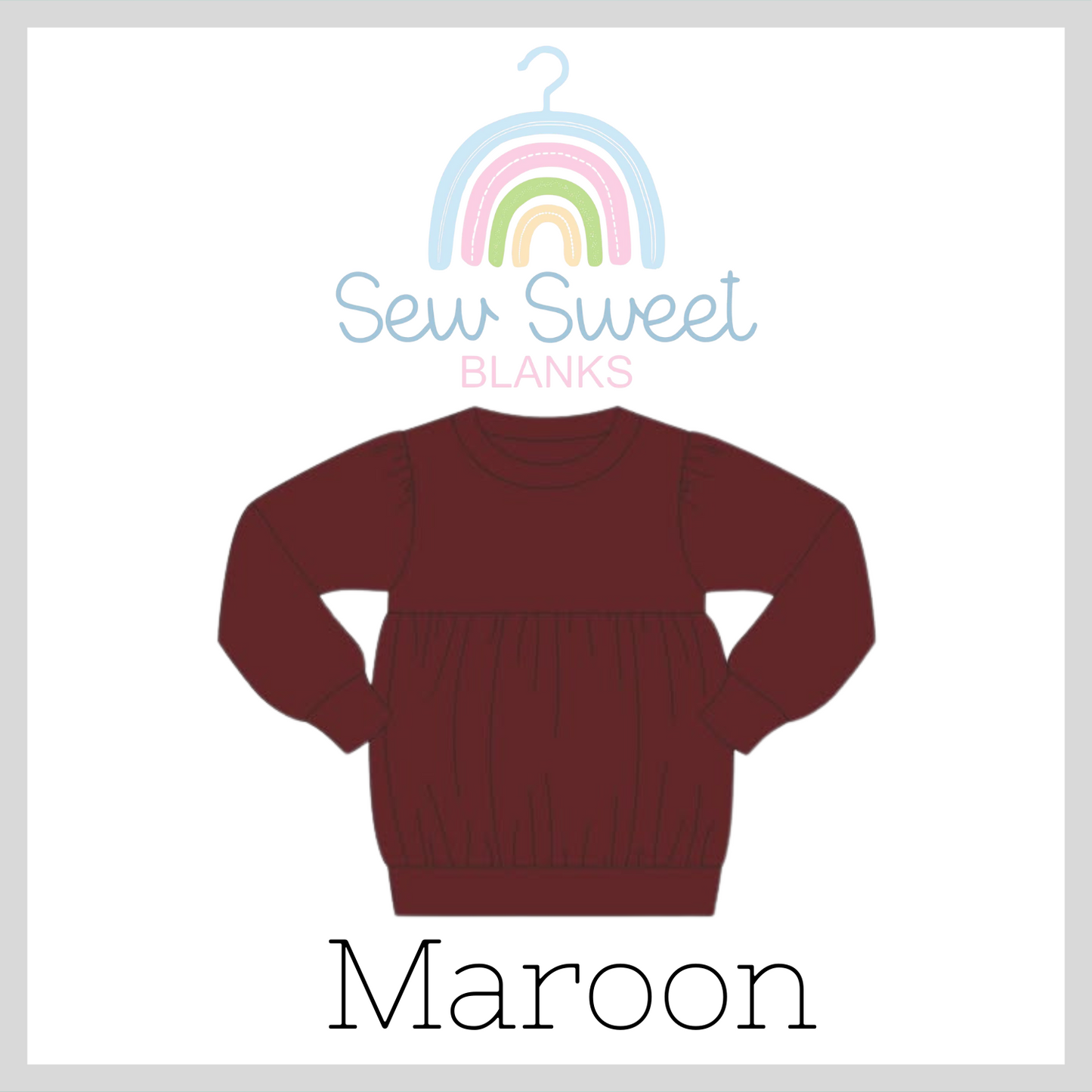 BABY/TODDLER TUNIC BUBBLE SWEATSHIRT