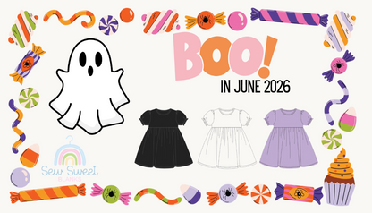 (PREORDER-BOO IN JUNE) SHORT SLEEVE TUNIC