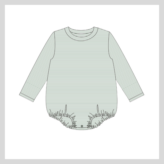 Unisex Long Sleeve Sage Bubble
