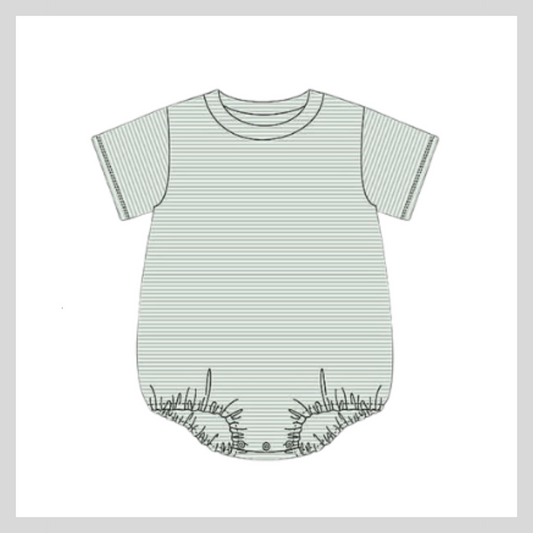 Short Sleeve Unisex Sage Bubble