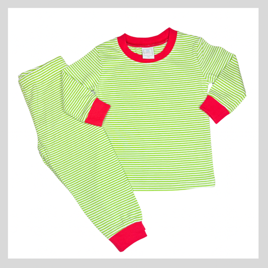 CHRISTMAS UNISEX STRIPED PAJAMAS